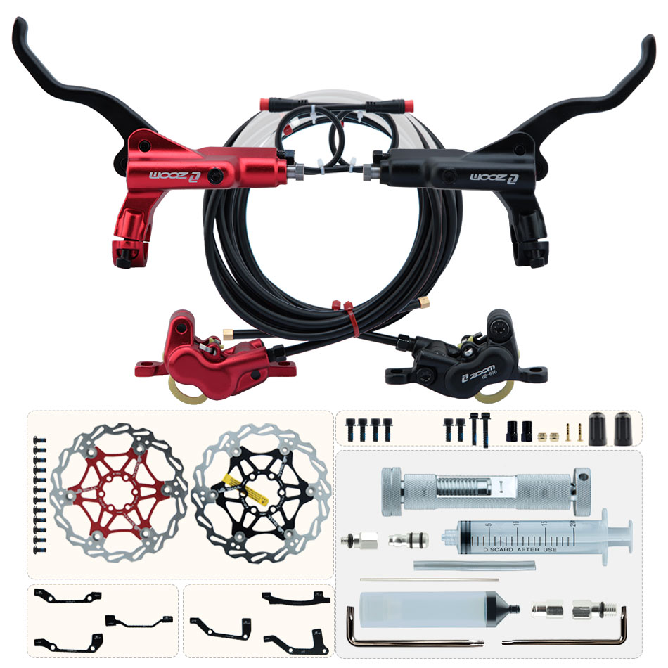 Zoom Hydraulic Brake 4 Piston E-Scooter - 4-tłokowy HB-876E hydrauliczny hamulec elektryczny skuter