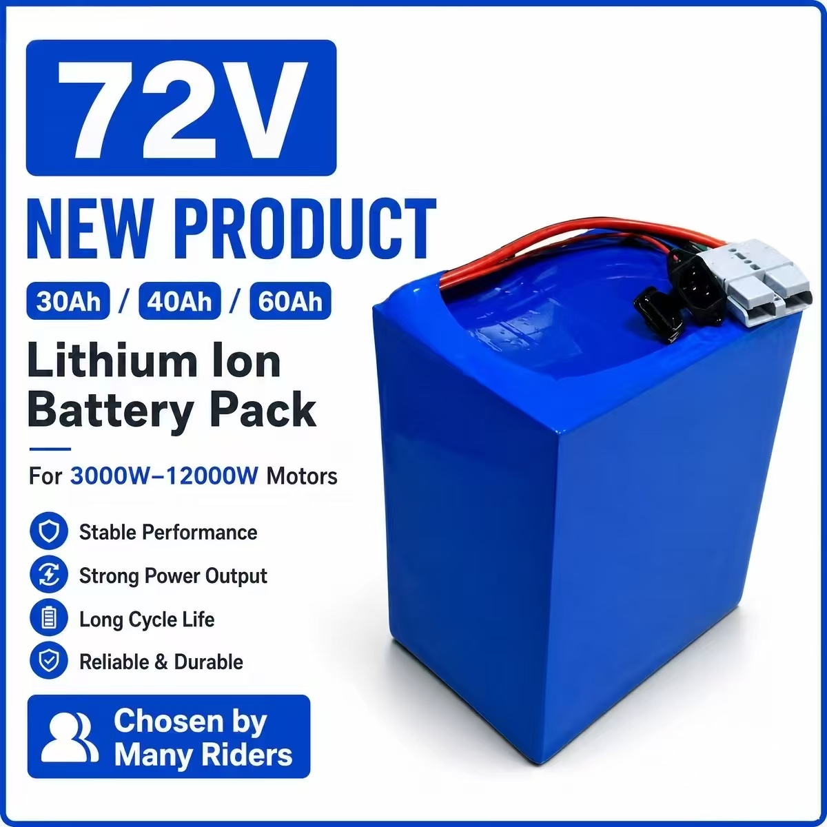72V 30Ah Lifepo4 Battery Pack - Akumulator litowo-jonowy 72V 30Ah 40Ah 60Ah
