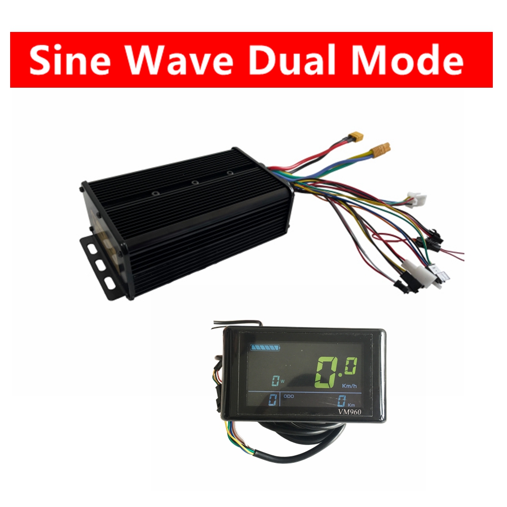 72V 45A Dual Controller - US Stock NBpower 48V/72V 45A sinusoidalny