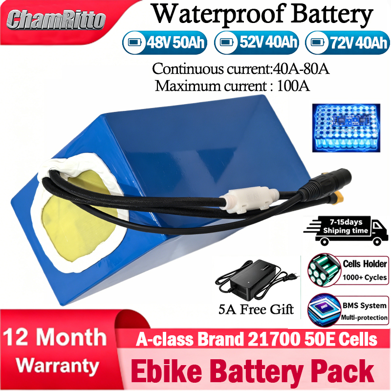 60V 30Ah 21700 Battery Pack - Akumulator litowy 21700 do e-bike'a/hulajnogi elektrycznej