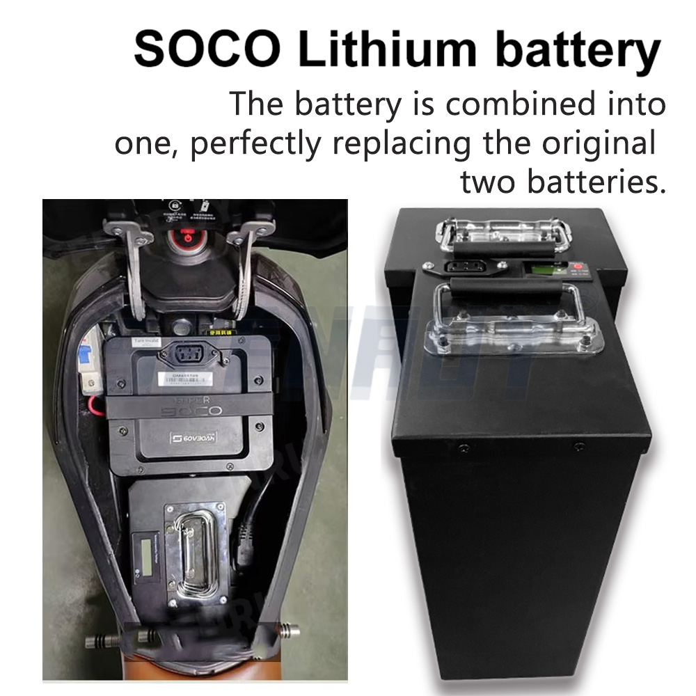 Super Soco TC TS Duża Bateria  – 72V 30Ah Lifepo4 Battery Pack recenzja i cena