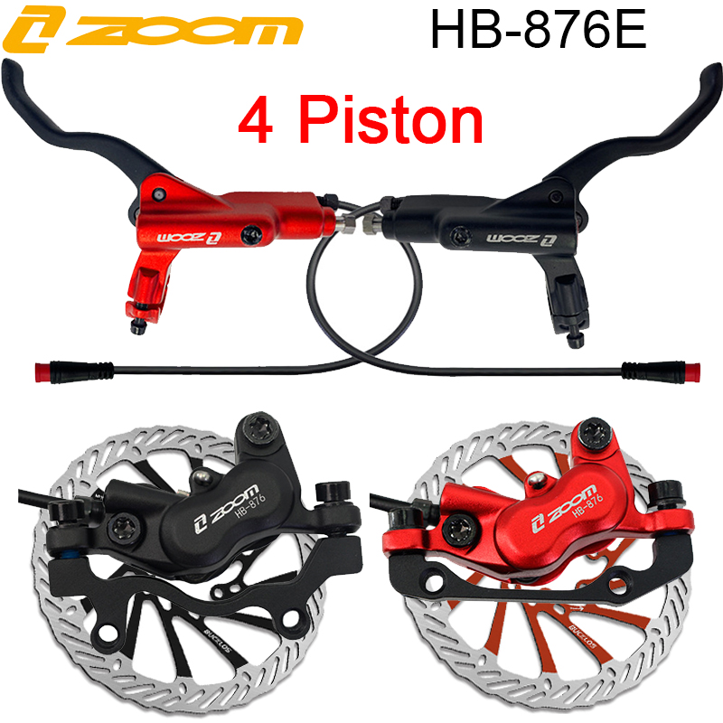 ZOOM HB-876E Zestaw hamulców t – Zoom Hydraulic Brake 4 Piston E-Scooter recenzja i cena