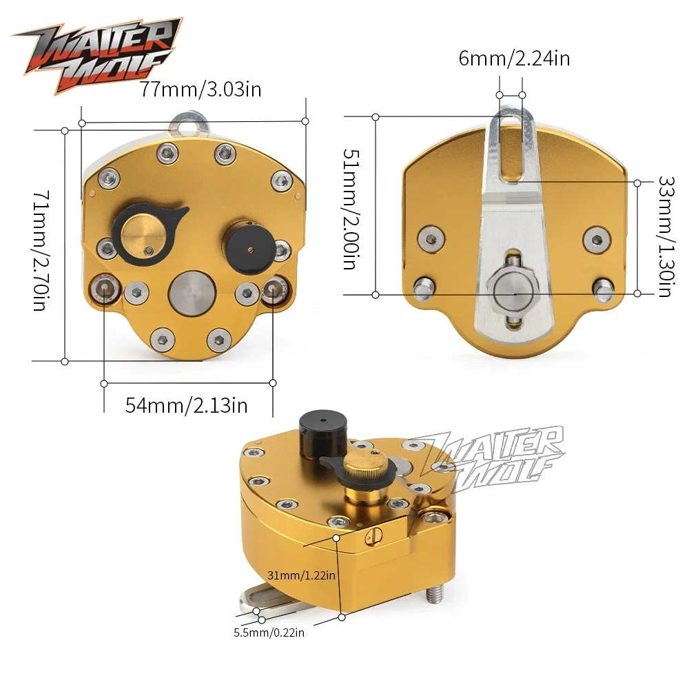 Zacisk stabilizatora amortyzat – Steering Damper Stabilizer Kit Cnc recenzja i cena