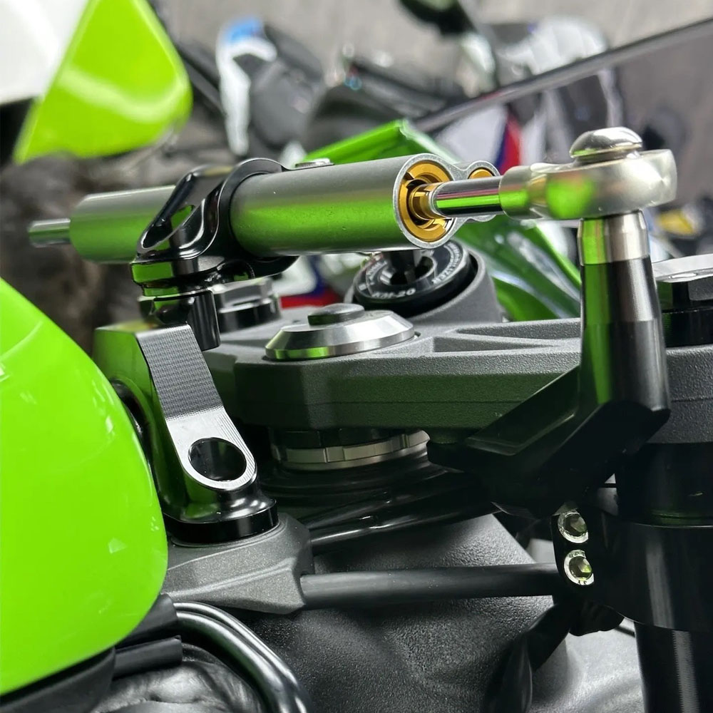 Do Kawasaki Ninja ZX 6R ZX-6R  – Steering Damper Stabilizer Kit Cnc recenzja i cena
