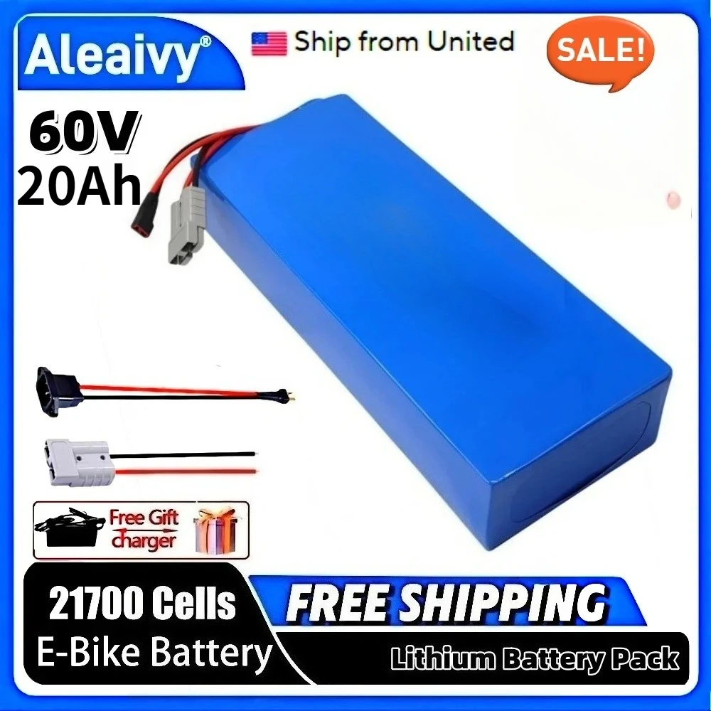 Akumulator litowy 16S6P Aleaiv – 60V 30Ah 21700 Battery Pack recenzja i cena