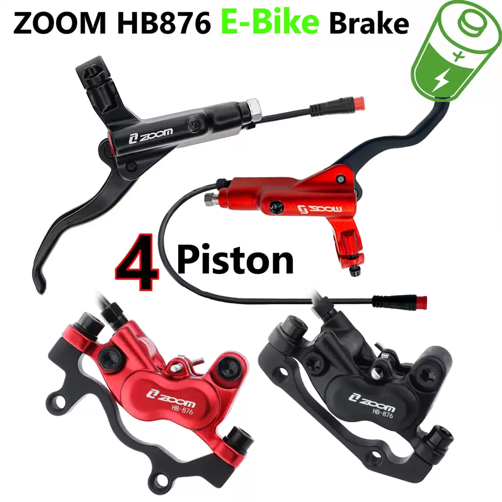 ZOOM HB-876E Zestaw Hamulców H – Zoom Hydraulic Brake 4 Piston E-Scooter recenzja i cena