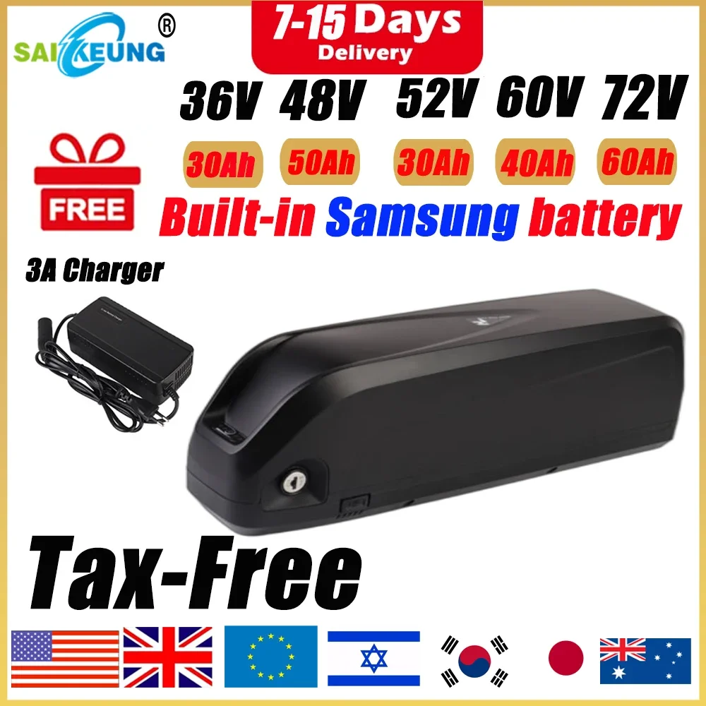 Hailong Polly 48V 52V 60V 36V  – 60V 30Ah 21700 Battery Pack recenzja i cena
